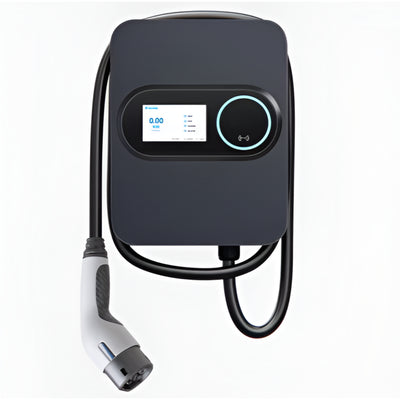 Level 2 EV Wall Charger Engineered for Daily Use, 48A Smart Features, Halo Status Ring, 7.3m Cable