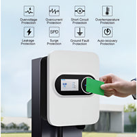 Level 2 EV Wall Charger Engineered for Daily Use, 48A Smart Features, Halo Status Ring, 7.3m Cable