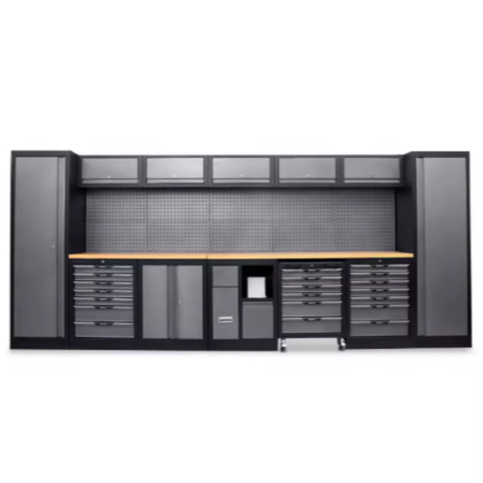 TitanForge WallLine Ultimate Garage Workbench Suite
